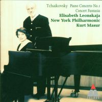 Elisabeth Leonskaja, Kurt Masur & New York Philharmonic Orchestra - Tchaikovsky : Piano Concerto No.1 & Concert Fantasia