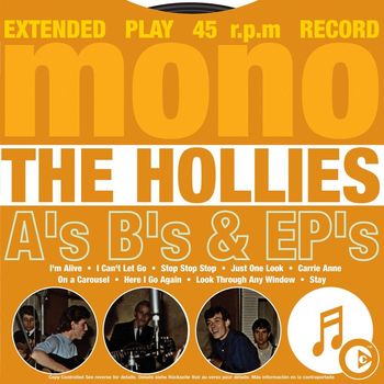 The Hollies - A's, B's & EP's