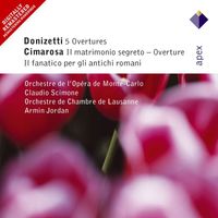 Claudio Scimone & Orchestre National de l'Opéra de Monte Carlo - Donizetti, Cimarosa & Mercadante : Overtures & Sinfonias (-  Apex)