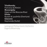 Evgeny Mravinsky & Leningrad Philharmonic Orchestra - Tchaikovsky, Mussorgsky, Glinka & Glazunov : Orchestral Works (-  Elatus)