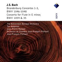 Ton Koopman & Amsterdam Baroque Orchestra - Bach, JS : Brandenburg Concertos Nos 1 - 3 & Flute Concerto (-  Apex)