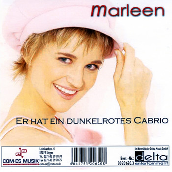 Marleen - Dunkelrotes Cabrio