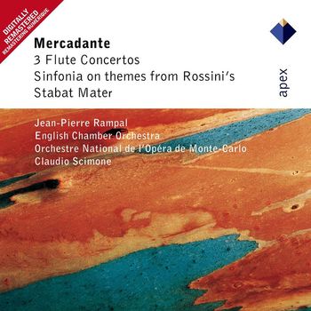Jean-Pierre Rampal, Claudio Scimone & English Chamber Orchestra - Mercadante : Flute Concertos & Sinfonia on Themes from Rossini's Stabat Mater (-  Apex)