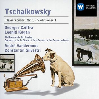 Georges Cziffra, Leonid Kogan, André Vandernoot & Constantin Silvestri - Tchaikovsky: Klavierkonzert Nr. 1, Op. 23 & Violinkonzert Op. 35