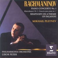Mikhail Pletnev/Philharmonia Orchestra/Libor Pesek - Rachmaninov: Piano Concerto No. 1 & Rhapsody on a Theme of Paganini