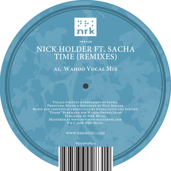 Nick Holder feat. Sacha - Time (Remixes)