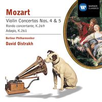 David Oistrakh & Berliner Philharmoniker - Mozart: Violin Concertos Nos. 4 & 5, Rondo concertante, Adagio