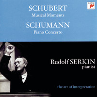 Rudolf Serkin, The Philadelphia Orchestra, Eugene Ormandy - Schumann: Piano Concerto;  Konzertstück, Op. 92; Schubert: Moments musicaux, D. 780  [Rudolf Serkin - The Art of Interpretation]