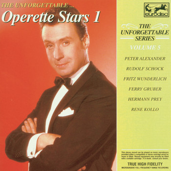 Various Artists - Unforgettable Vol. 5 ... Operette Stars Vol. 1