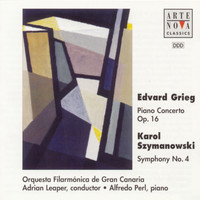 Adrian Leaper - Grieg: Piano Concerto; Szymanowski: Symphony No. 4 "Symphonie concertante"