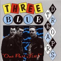 Three Blue Teardrops - One part fist