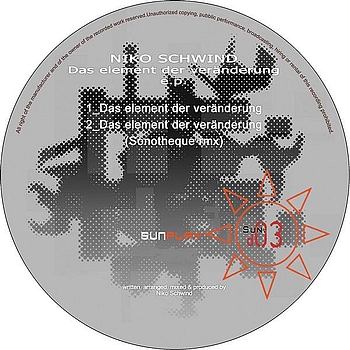 Niko Schwind - Das Element Der Veränderung EP