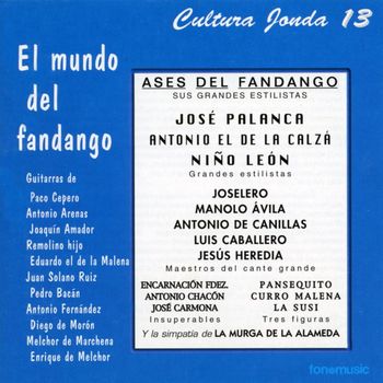 Various Artists - Cultura Jonda XIII. El mundo del fandango