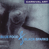 Carnival Art - Blue Food & Black Sparks