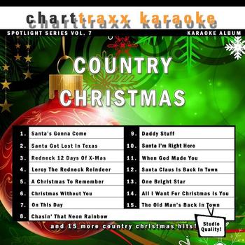 Charttraxx Karaoke - Spotlight Karaoke Vol. 7 - A Country Christmas