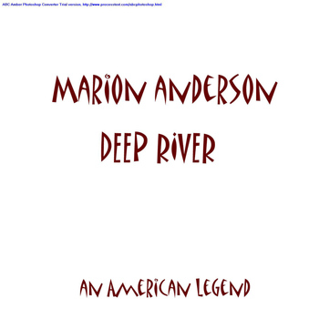 Marian Anderson - Deep River