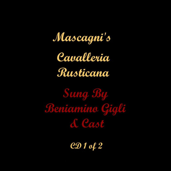 Beniamino Gigli - Cavalleria Rusticana