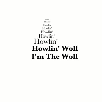Howlin' Wolf - I'm The Wolf