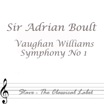 Sir Adrian Boult & London Philharmonic Orchestra - Vaughn Williams: Symphony No. 1 - "A Sea Symphony"