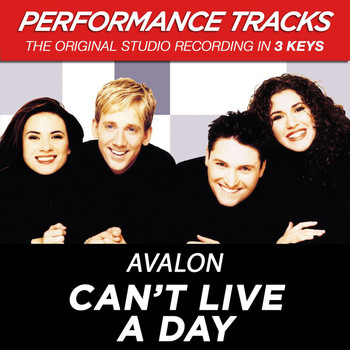 Avalon - Can't Live A Day (Performance Tracks)