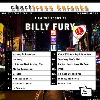 Charttraxx Karaoke - Artist Series Vol. 22 - Sing The Songs Of Billy Fury