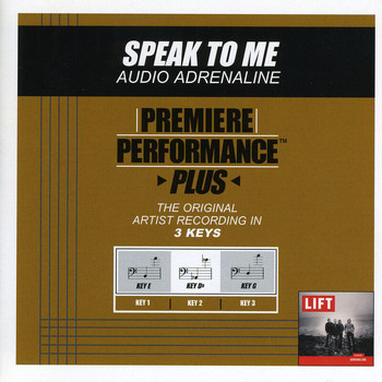 Audio Adrenaline - Premiere Performance Plus: Speak To Me