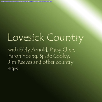 Various Artists - Lovesick Country
