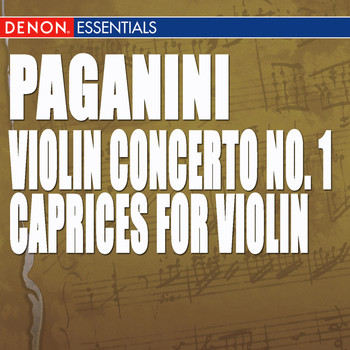 Various Artists - Paganini: Caprices for Violin & Violin Concerto No. 1