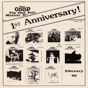 Various Artists - CooP - Fast Folk Musical Magazine (Vol. 2, No. 1) First Anniversary
