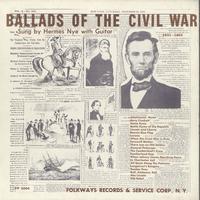 Hermes Nye - Ballads of the Civil War
