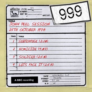999 - John Peel Session [25 October 1978] (25 October 1978)