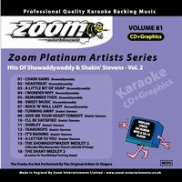 Karaoke - Various Artists - Zoom Platinum Artists - Volume 81