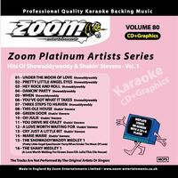Karaoke - Various Artists - Zoom Platinum Artists - Volume 80