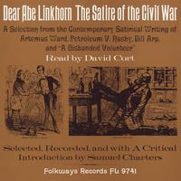 David Cort - Dear Abe Linkhorn: The Satire of the Civil War