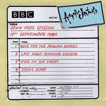 Angelic Upstarts - John Peel session 17th September 1980