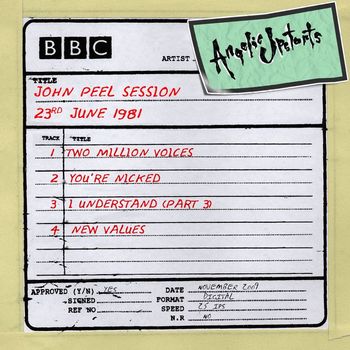 Angelic Upstarts - John Peel session 23rd June 1981