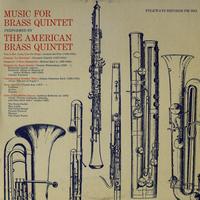 The American Brass Quintet - Music for Brass Quintet