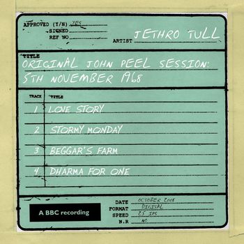 Jethro Tull - Original John Peel Session: 5th November 1968