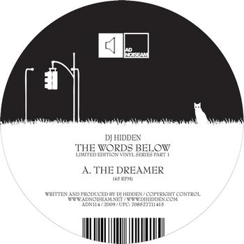 DJ Hidden - The Words Below (Limited Vinyl Series, Pt. 1) - EP
