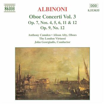 Anthony Camden - ALBINONI: Oboe Concertos, Vol.  3