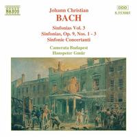 Hanspeter Gmur - BACH, J.C.: Sinfonias, Vol.  3