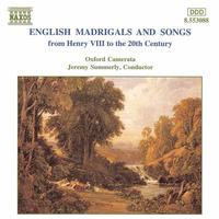 Jeremy Summerly - English Madrigals and Songs