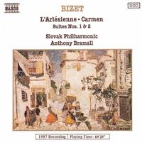 Slovak Philharmonic Orchestra - BIZET: Carmen Suites Nos. 1 and 2 / L'arlesienne Suites Nos. 1 and 2