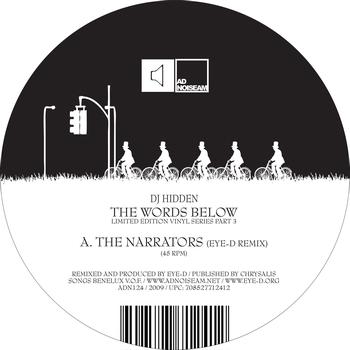 DJ Hidden - The Words Below (Limited Vinyl Series, Pt. 3) - Single