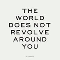 temposhark - The World Does Not Revolve Around You