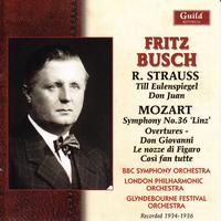 London Philharmonic Orchestra - Busch - Strauss & Mozart - 1934-36