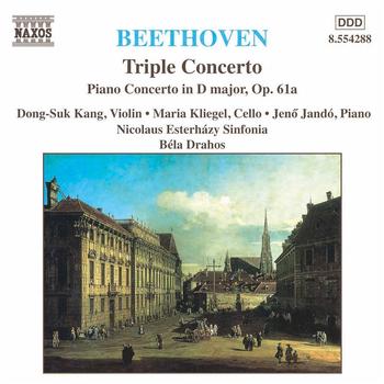 Jeno Jando - BEETHOVEN: Triple Concerto, Op. 56 / Piano Concerto in D Major, Op. 61a