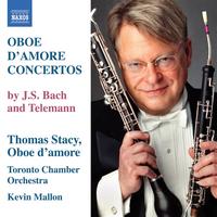 Thomas Stacy - BACH, J.S.: Oboe d'amore Concertos, BWV 1053, 1055 / TELEMANN: Oboe d'amore Concertos, TWV 51:G3, 51