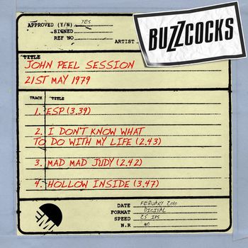 Buzzcocks - John Peel Session [21st May 1979] (21st May 1979)