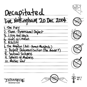 Decapitated - Live Nottingham Rescue Rooms 20th Dec 2004